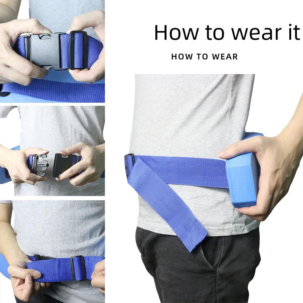 Youth & Adult Swim Training Buoyancy Belt - EVA Back Float Board