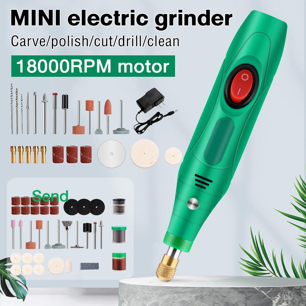 110-240V Mini Drill Polishing Engraver Pen Grinder Electric Rotary Tool Grinding Machine Miniature Household Tool