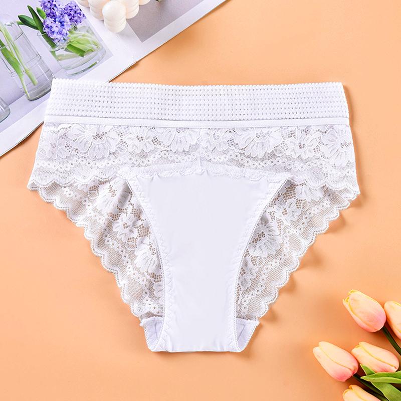 

1 шт. Нейлоновое сексуальное женское нижнее белье Бесшовные трусики Дышащие трусики с высокой талией Шелковистые трусики Милое женское нижнее белье Мягкое XL