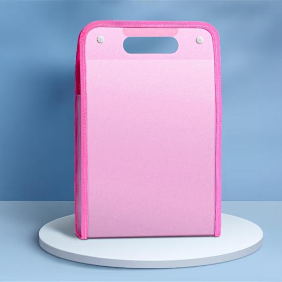 2Pcs Accordion File Organizer 13 Pockets Portable Document Receipt Organizer for A4 Files Waterproof Expanding Files Folder Schoolbag Office Supplies