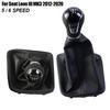 for Seat Leon III MK3 2012-2020 LHD with Shifter Level Stick Gaiter Boot Dust Cover 5/6 Speed Gear Shift Knob New