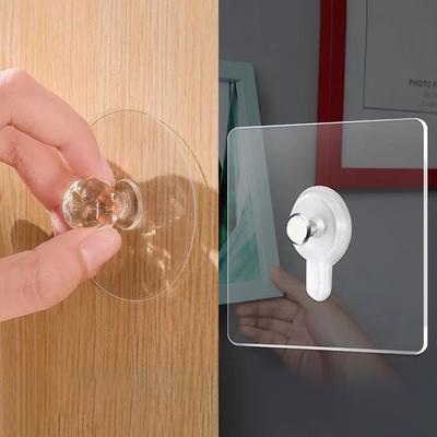 1 Stück Selbstklebendes Haken-Set ohne Bohren, Wandhaken und Rahmen, Heimdekoration, Organisation, Hardware-Zubehör