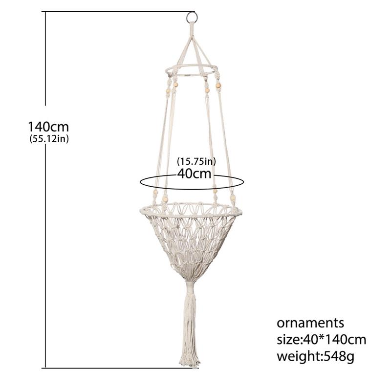 Large Macrame Cat Hammock,Macrame Hanging Swing Cat Dog Bed Basket Home Pet Cat Accessories Dog Cat's House Puppy Bed Gift