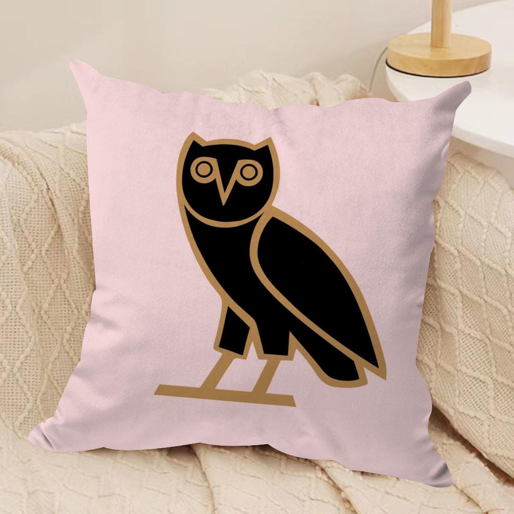 Роскошная наволочка DrakeO-O-OvO O-OWLS, шелковистый короткий плюш, двусторонняя печать, для дивана, для всех сезонов, декор для дома, подарок 30cmx30cm