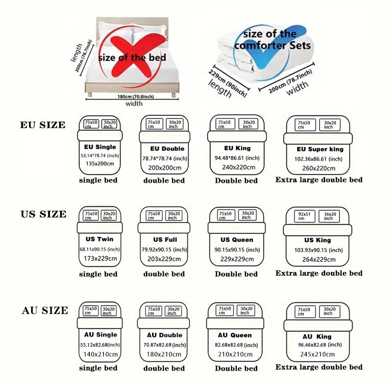 3PC Halloween Horror Pumpkin Printed Bedding Set Coreless Soft Comfortable Bedroom Dormitory Multiple Sizes Machine Washable