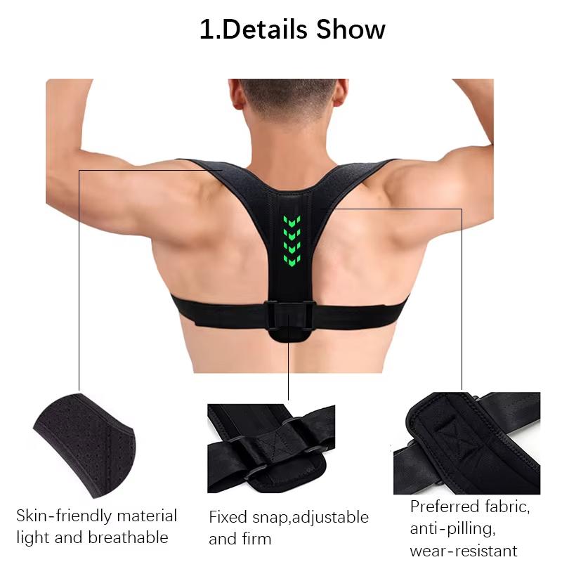 Adjustable Posture Corrector Back Brace Support Belt Clavicle Spine Back Shoulder Lumbar Posture Correction Support
