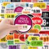 50 Discount Labels Graffiti Stickers Suitcase Car Notebook Skateboard Water Cup Waterproof Decorative Stickers