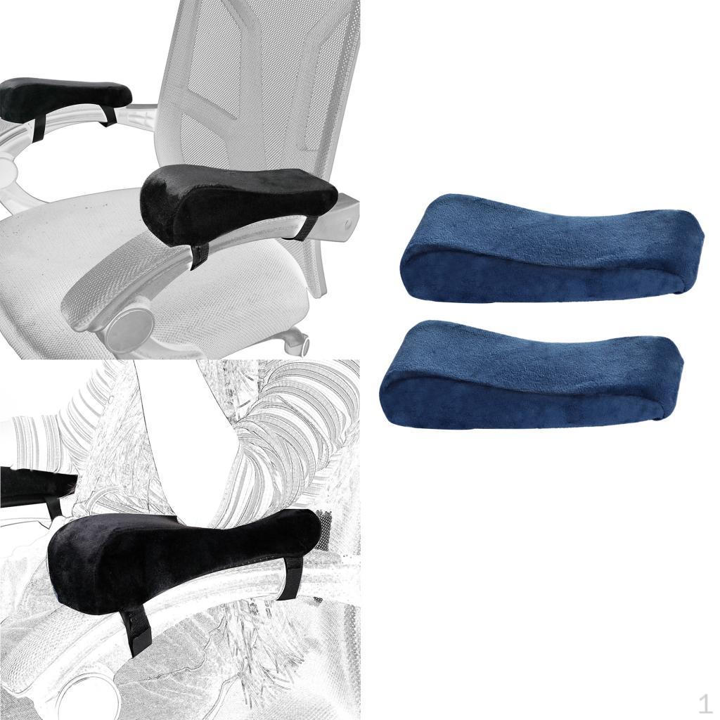 Armrest Pads Foam arm for Forearm Pressure ,Universal Cover,2 Piece Set