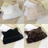Fluffy Fur Women's Winter Hat Winter Cat Ears Snow Ski Cap Faux Fur Thick Warm Windproof Hat Russian Hat Mink Fisherman's Hat