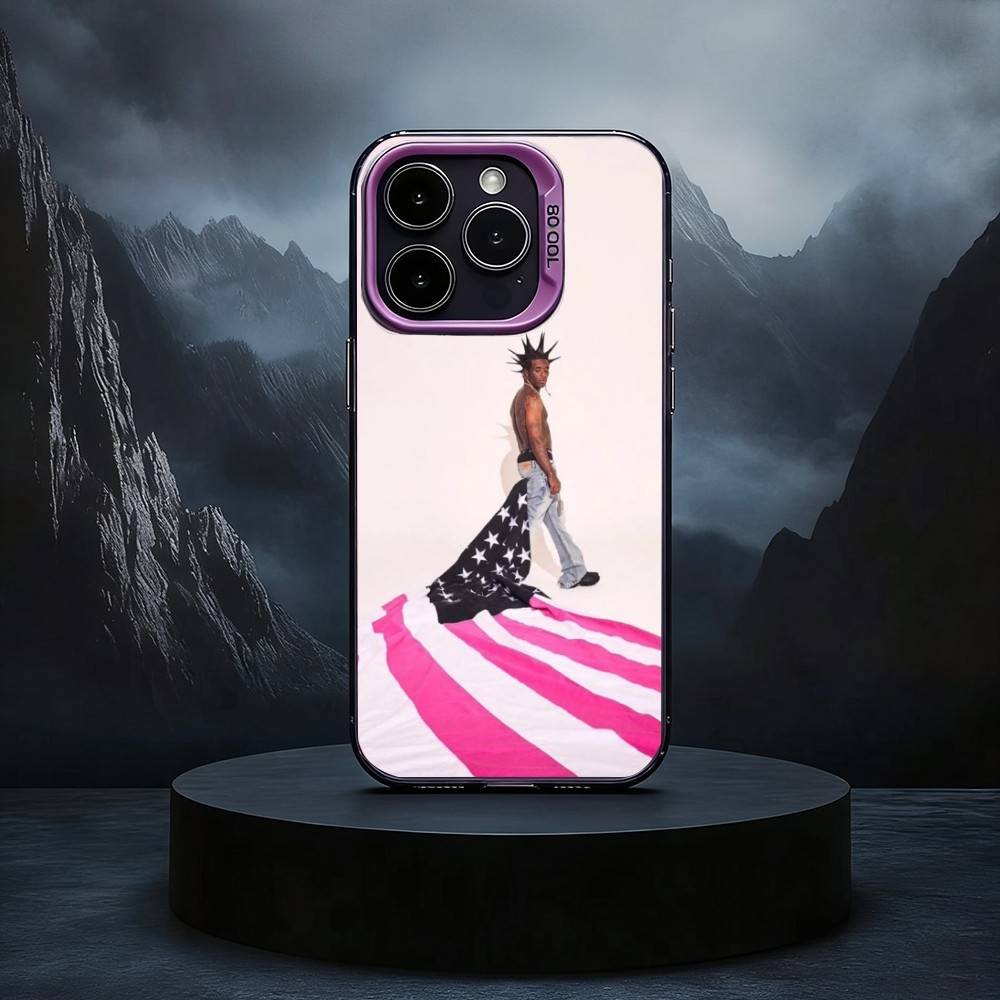 COOL L-Lil U-Uzi Vert Black Candy silver phone case Phone Case For iPhone17,16,15,14,13,12,11 Plus,Pro Max