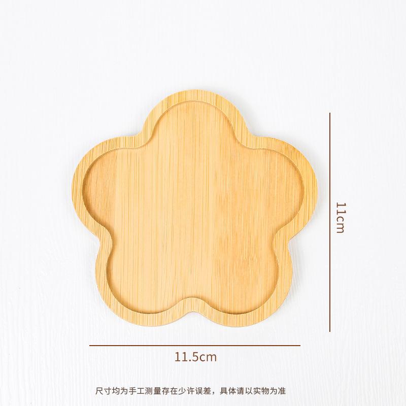 Round Walnut Wood Coaster Durable Stand Mug Tea Coffee Cup Pad Heat Resistant Beech Wood Coaster Table Tableware Decor