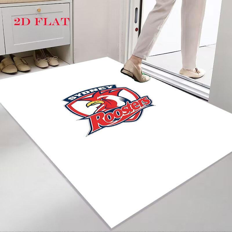 Sydney Roosters Glory Carpet Rug for Living Room Bedroom Home Sofa Decoration,Kids play Nonslip Floor Mat