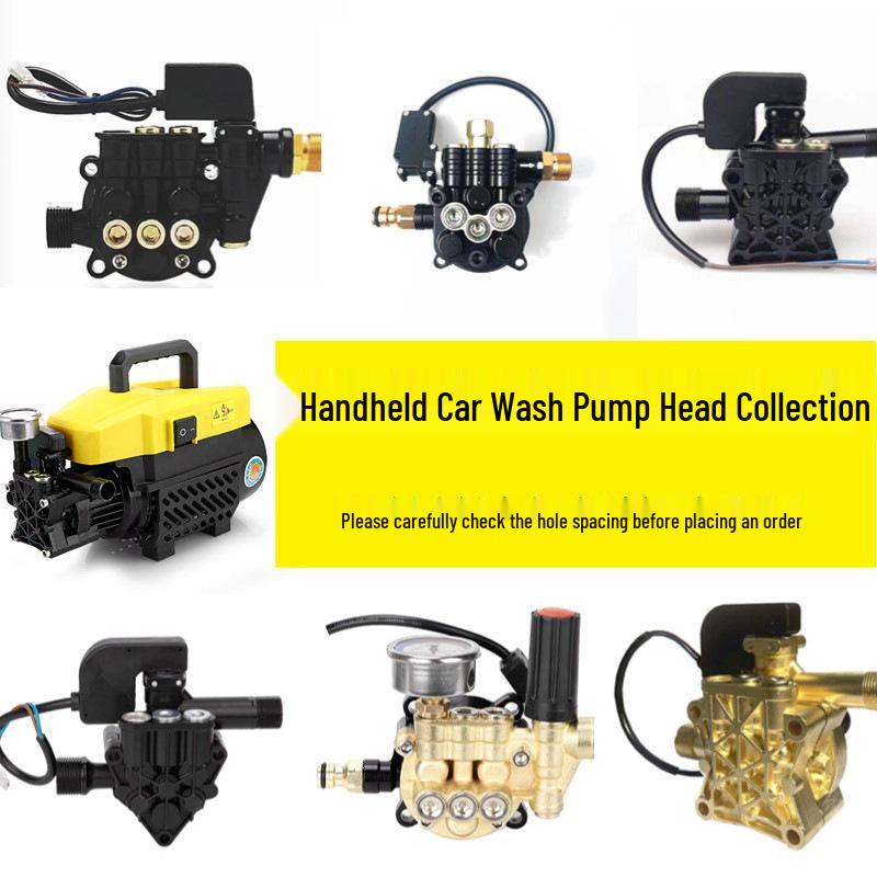 Morgana High-Pressure Car Washer Pump Head Assembly Set - Complete Car Washing Accessories