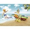 Playmobil - 70436 - voiture avec canoë - family fun - plastique - enfant - rose