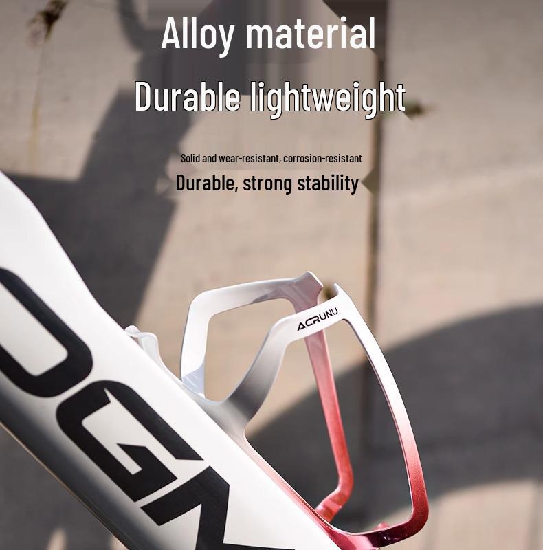 ACRUNU Colorful Aluminum Bike Water Bottle Cage for Mountain & Road Cycling