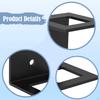 Trailer Hitch Holder Storage Bracket Carbon Steel Portable for 2" Ball Mount Hitches