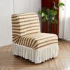 Elastic Cationic Thickened Fat Chair Cover Without Armrests Hotel Restaurant Coffee Shop Chair Chair Cover