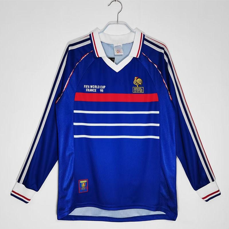 Vintage Long Sleeve Jersey Arsenal England Portugal AC Milan Classic Football Shirt