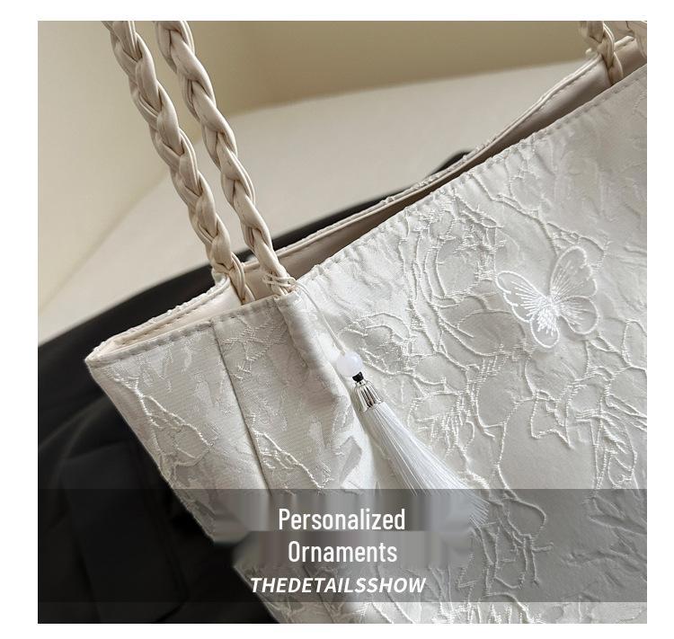 Women's 2025 3D Butterfly Silk Crossbody & Tote Bag 