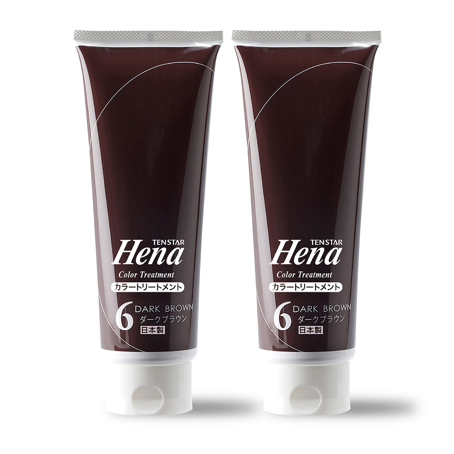 

Tenstar Henna Color Treatment Dark Brown 250mL x 2 with Bonus