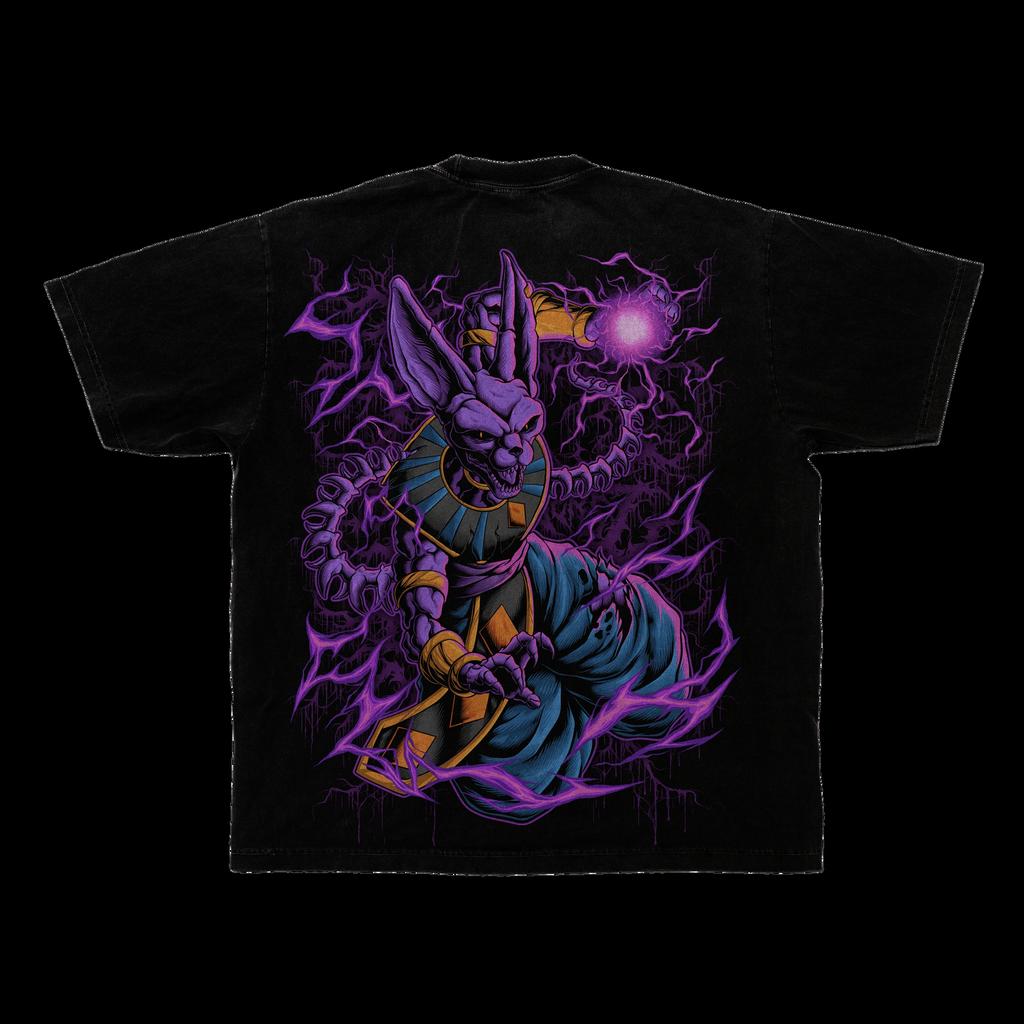 Undead Ultra Instinct Goku Graphic T-Shirt Dragon Ball Undead Gohan Undead Lord Beerus Print Oversized Shirt Casual Male Female Clothing