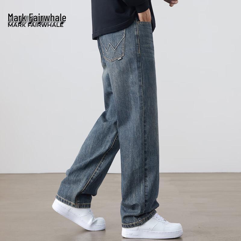Mark Fairwhale Men's Loose Straight Leg Jeans