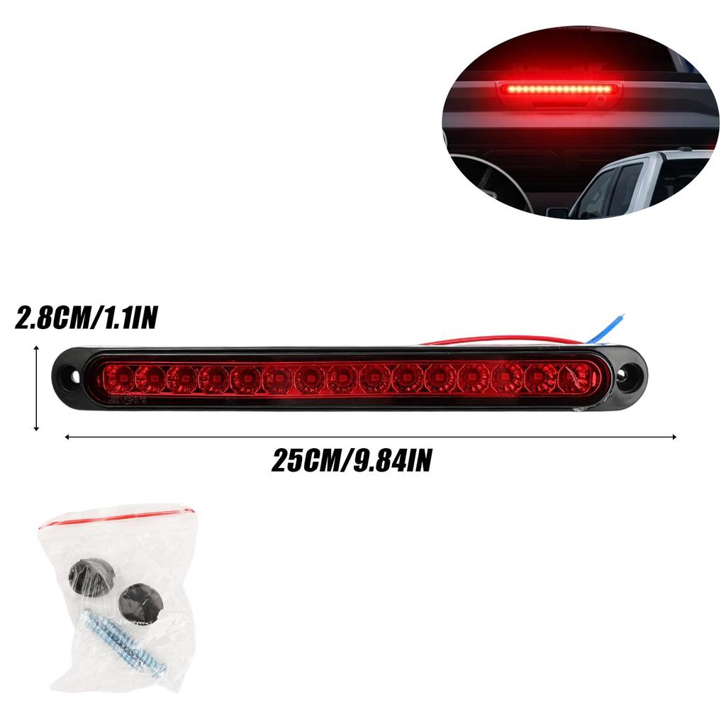 15LED High Brightness Warning Lights Universal Tail Rear Lamp Turn Stop Brake Light for Trailer Lorry Pickup Truck Accessories