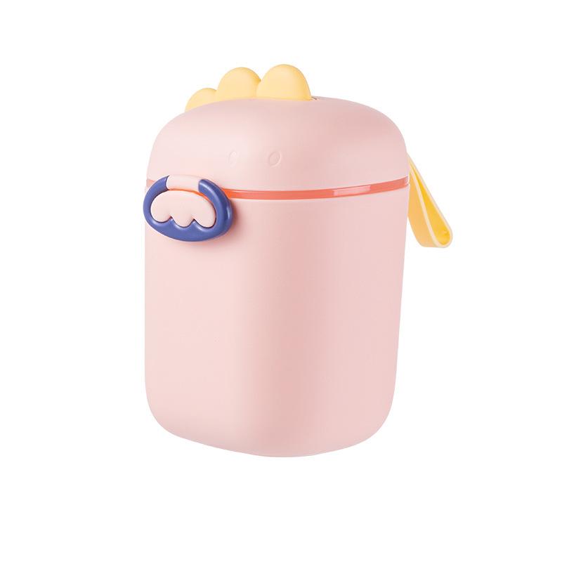 Portable Dinosaur Baby Formula and Snack Dispenser - Large Capacity Storage Jars