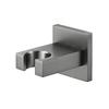 Moderne minimalistische Duschwanne Wassereinlass Verchromt Schwarz Gold Quadratisch Handbrausehalter Festwand Wohnung
