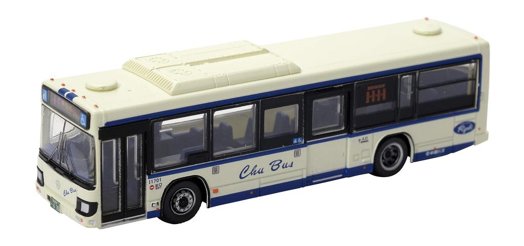 National Bus Collection JB062 Chugoku Bus Isuzu Erga Bus Diorama Supplies initial limited Non-Step (Manufacturer's production)