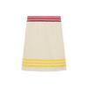 Cotton Skirt Ivory Women Bottoms Cream 702874-XKCF8-9296