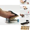 Premium Complete Wooden Fingerboard Finger Skate Board With Grit Box And Foam Tape