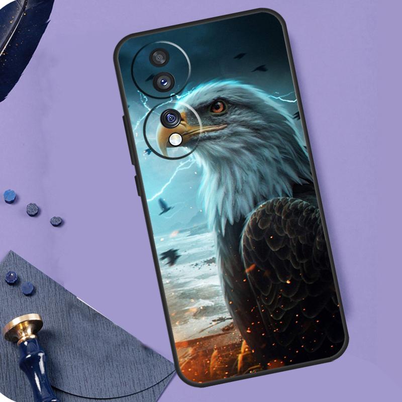 Eagle Hawk Bird Animal Case For Honor Magic 5 6 7 Lite 8 Pro X9a X9b X9c X9d X8a X8b X8c 50 70 90 200 400 Pro Coque