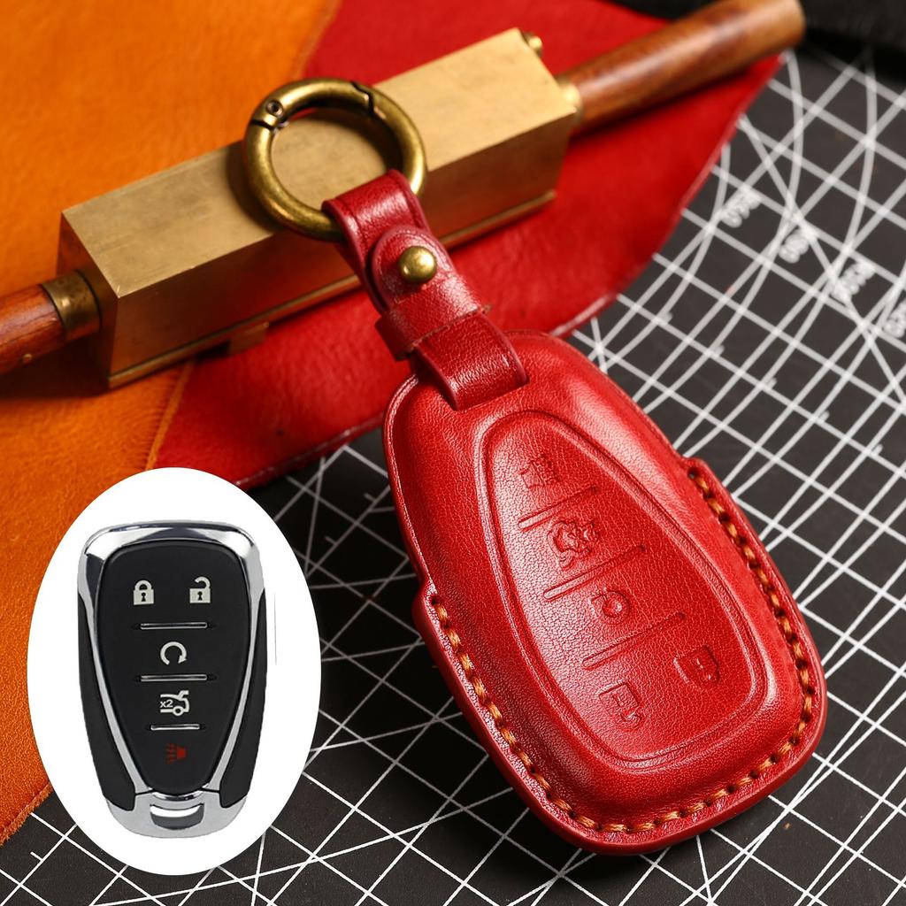 The Key Cover Is Suitable for Chevrolet Malibu XL Chuangku Chuangjie Explorer RS Volando Pioneer Cladding Shell Buckle Leather.