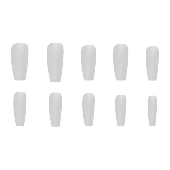 

100Pcs 3 Стиля Маникюр Советы Легко наносить Отличный прозрачный Бесшовный Полное покрытие Накладные ногти C чистый