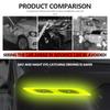 For Skoda Car Styling Trunk Bumper Warning Safety Sticker Reflective Strip Kamiq Karoq Octavia 2 3 Rapid Scala Kami Fabia VII  CX3
