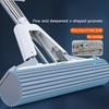 2-in-1 Quad-Twist Mop Set Dry & Wet Use High-Efficiency Stainless Steel Handle—Ideal For Yards Living Rooms Bedrooms And Pools A
