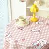 Instagram Cartoon Cute Tablecloth Home Kitchen Dining Table Students Writing Desk Dressing Table Cover Dustproof Cloth