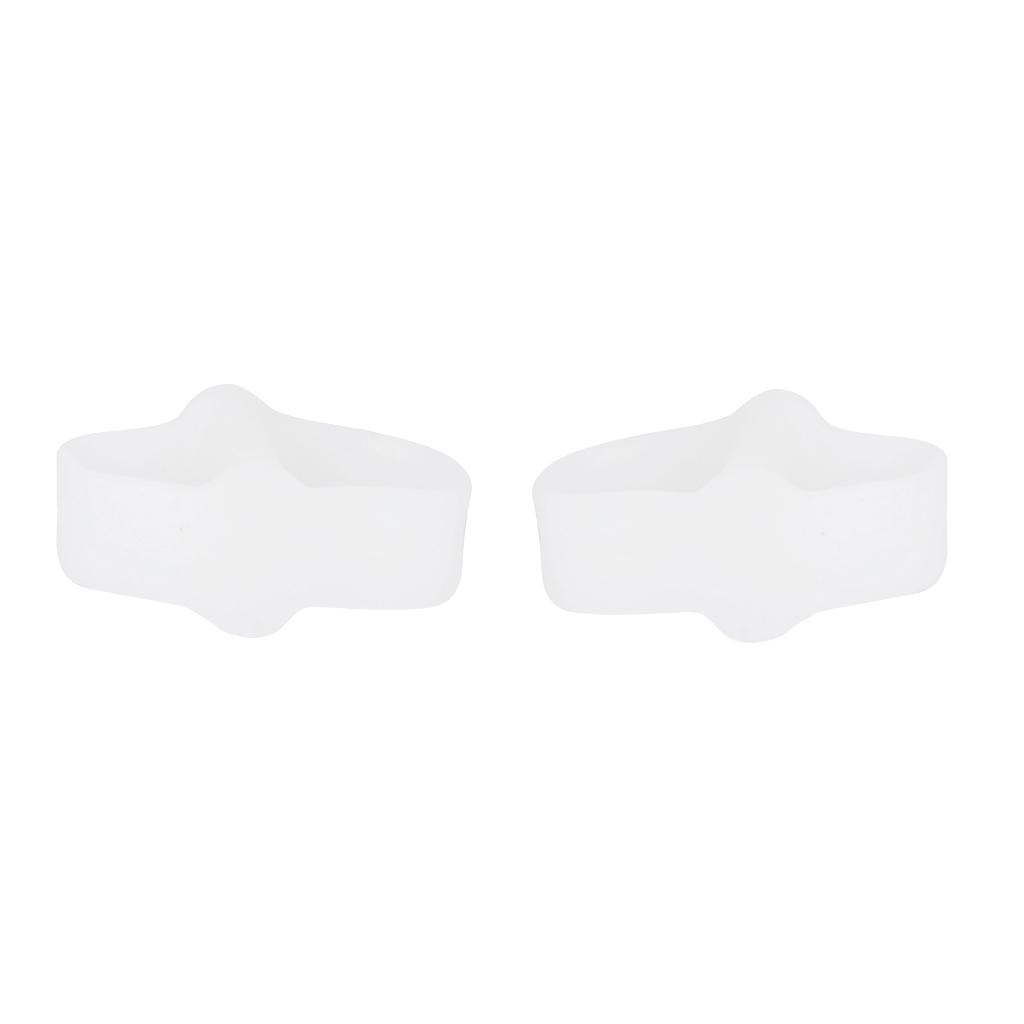 2 Holes Gel Toe Separators Stretchers Straightener Alignment