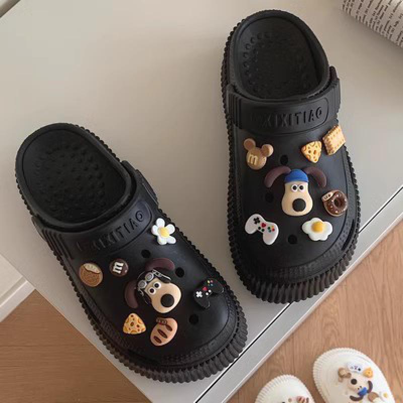 Women's Height-Boosting DIY Closed-Toe Platform Sandals