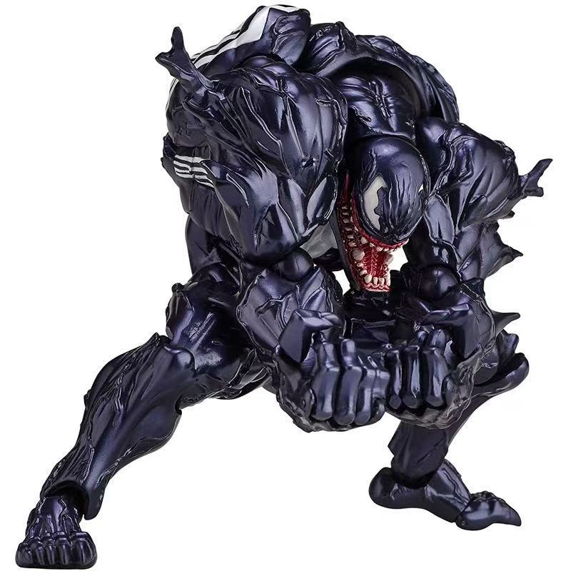 Spider-Man Venom & Carnage Actionfiguren – Hochgradig bewegliche Sammlermodelle mit austauschbarem Zubehör & Teilen