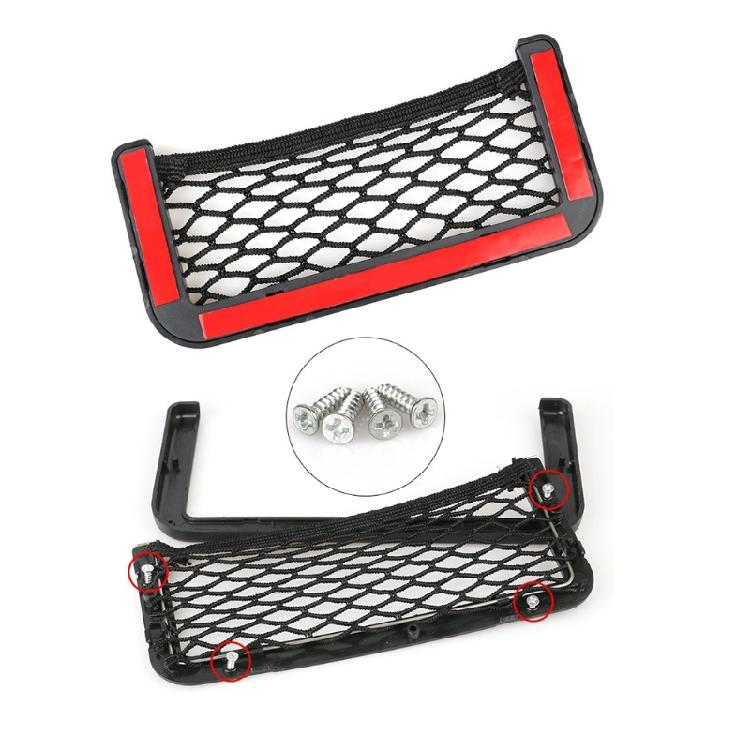 Elastic Storage Pocket Net Holder for Purse Bag Phone Change Universal Fit