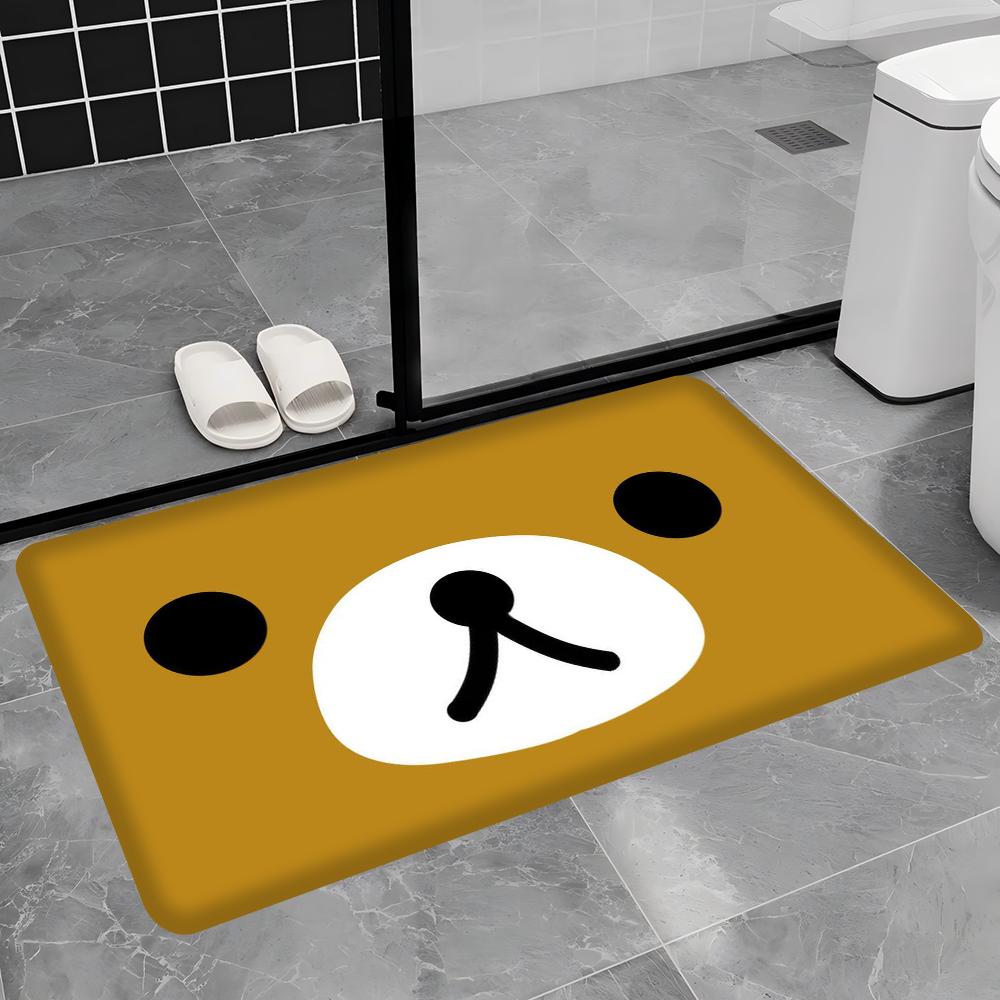 Rilakkuma Floor Mat Cheaper Anti-slip Modern Living Room Balcony Printed Bedside Mats