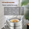 Joyoung CZ502 304 Stainless Steel 2-Layer Steamer & Soup Pot