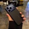Neue Luxus-Kohlefaser-Textur Mattes Metall Kameraobjektiv-Hülle Für iPhone 17 Pro Max 16 15 14 Unsichtbare Magnetische Ladeabdeckung