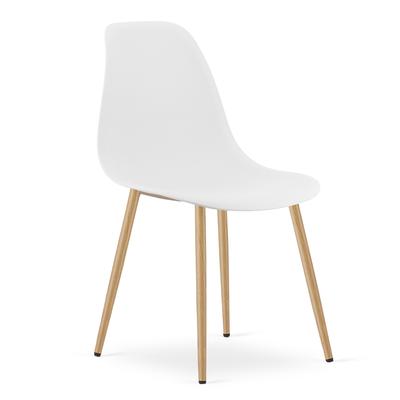 Wat Chair White / Natural Legs X 1