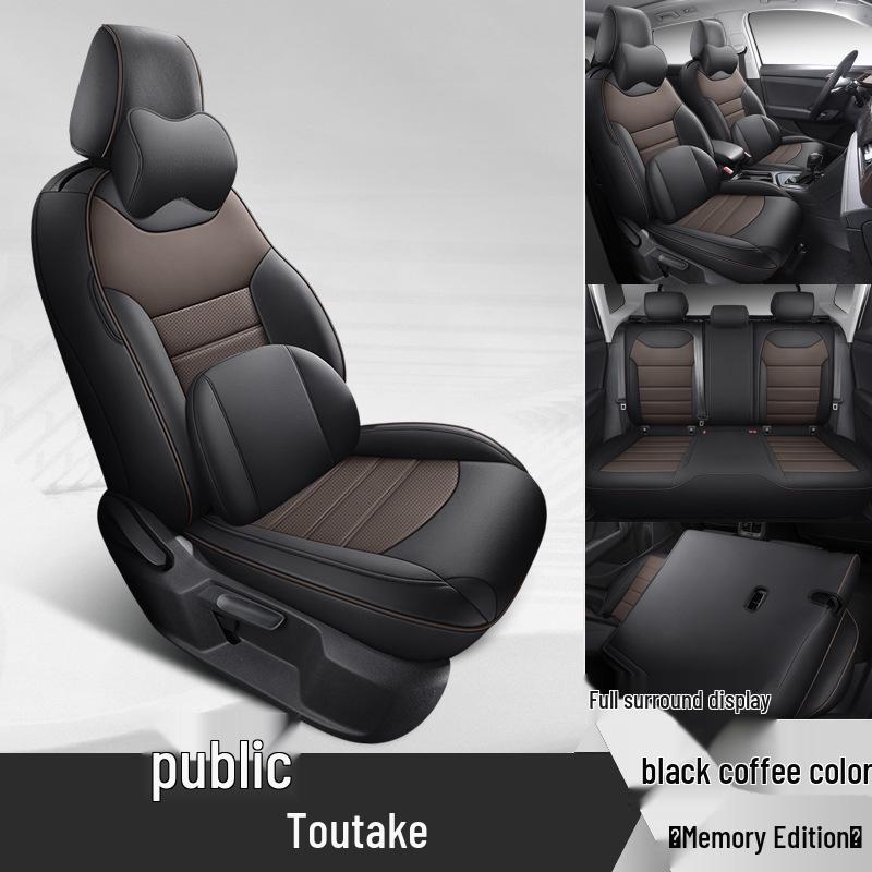2024 Model Crescent Edition VW Tharu Seat Cover - 300TSI 2WD, Full Surround, All-Season Universal Cushion Set