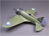 Clear Prop 1/72 Republic of China Air Force I-16 Type 5 Early Model Plastic Model CPU72024 Molded Color