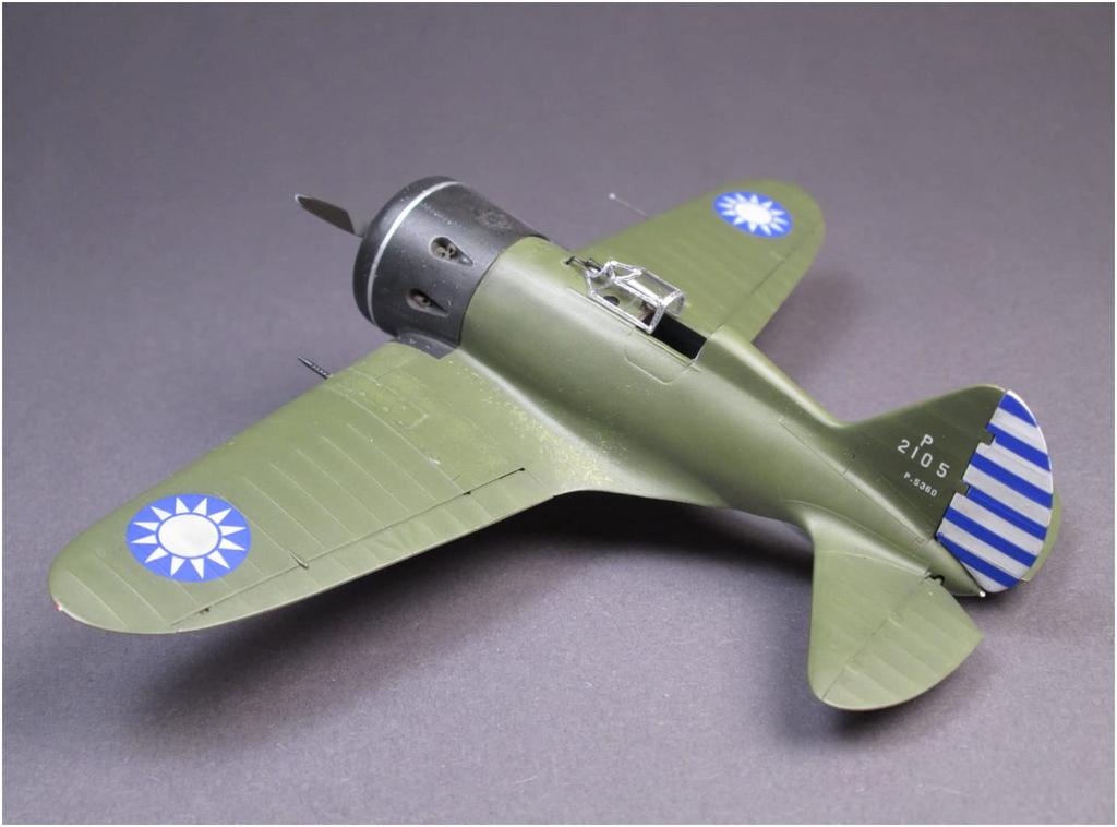 Clear Prop 1/72 Republic of China Air Force I-16 Type 5 Early Model Plastic Model CPU72024 Molded Color