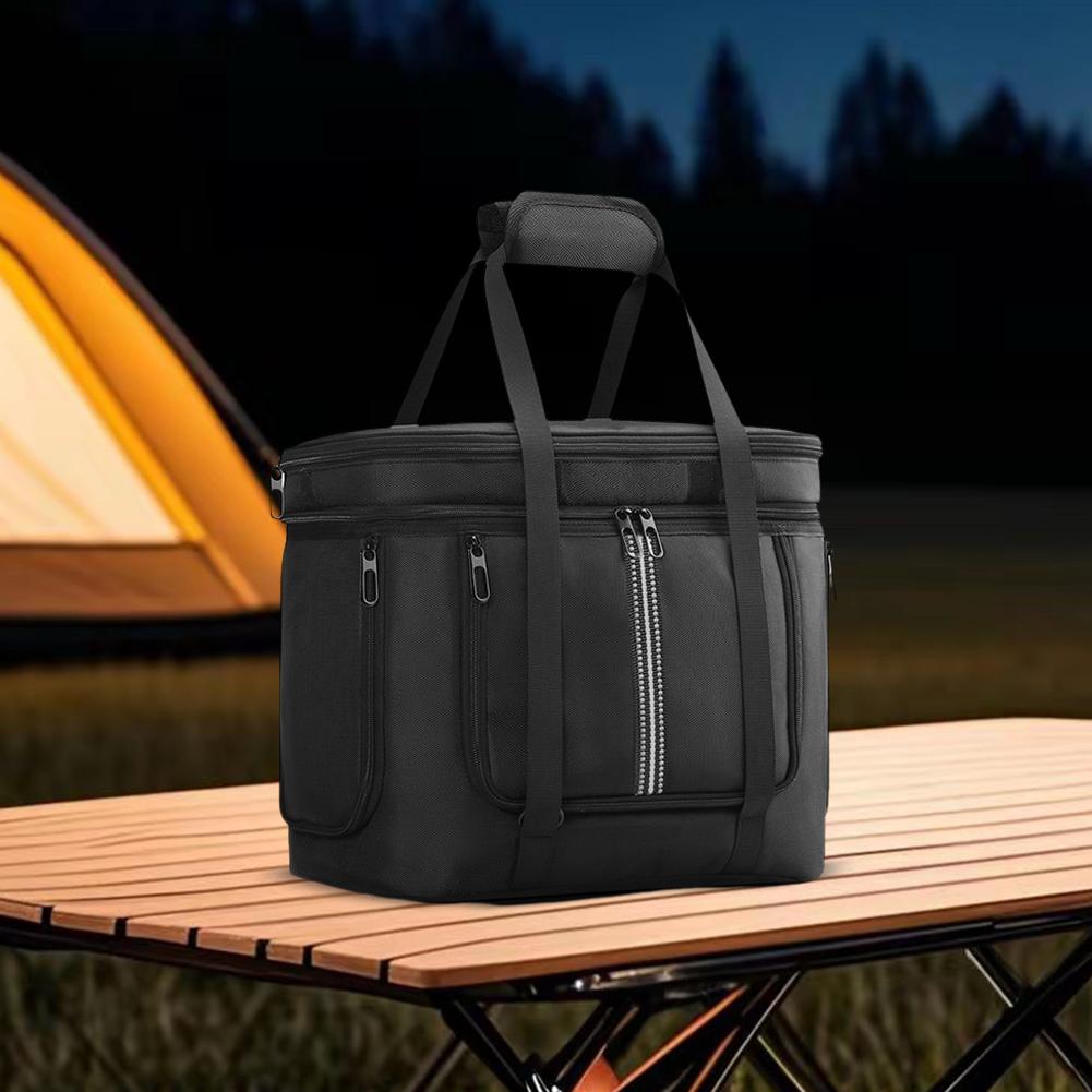 Portable Power Station Storage Bag Anti-drop Protective Bag Carrying Case with Handle for Anker SOLIX C1000/521/C300/C300 DC